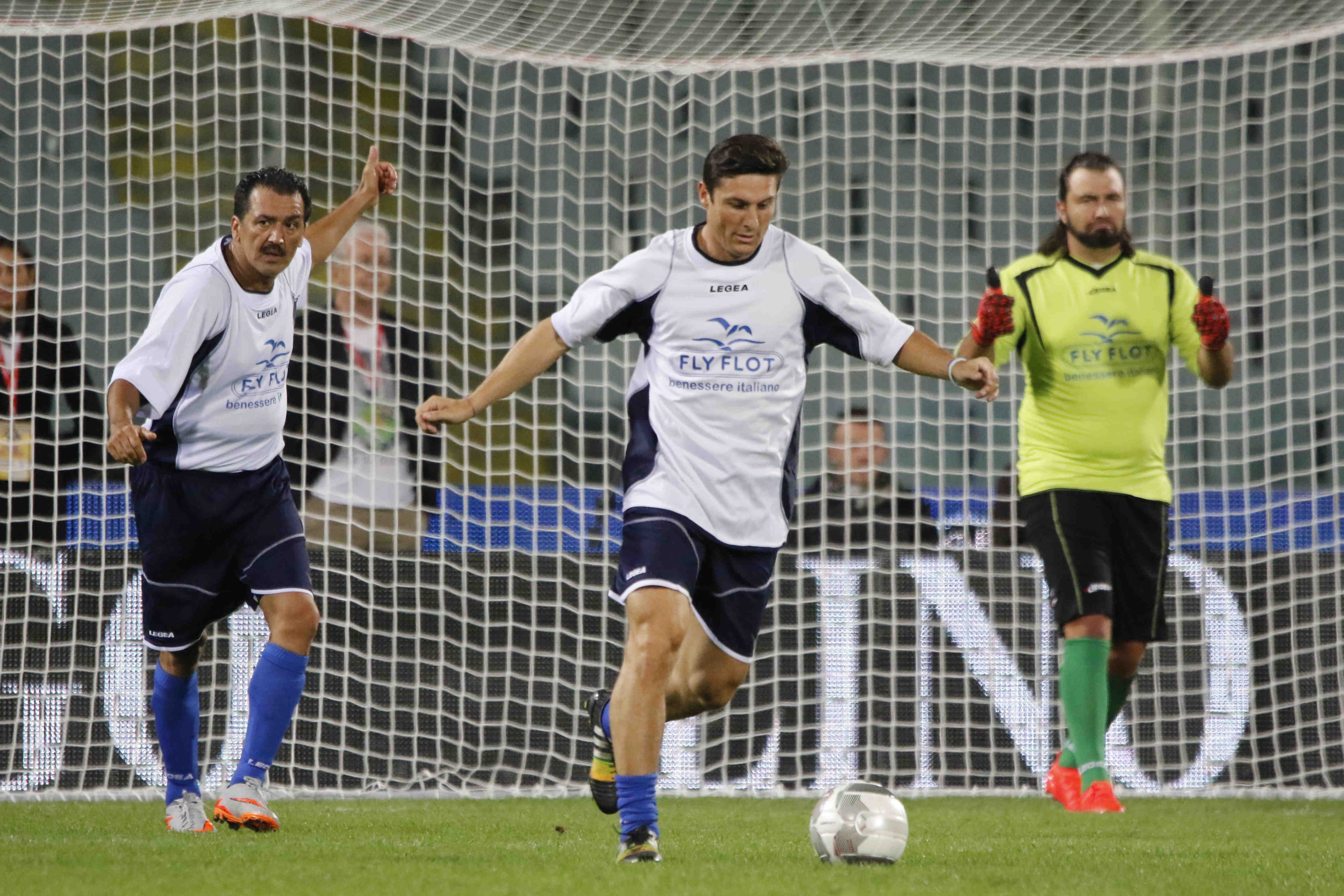 219360 0020 4062130 Firenze, La Partita Mundial, Italia vs Resto del Mondo, nella foto Javer Zanetti 2016 10 03 © Niccolo Cambi / Massimo Sestini