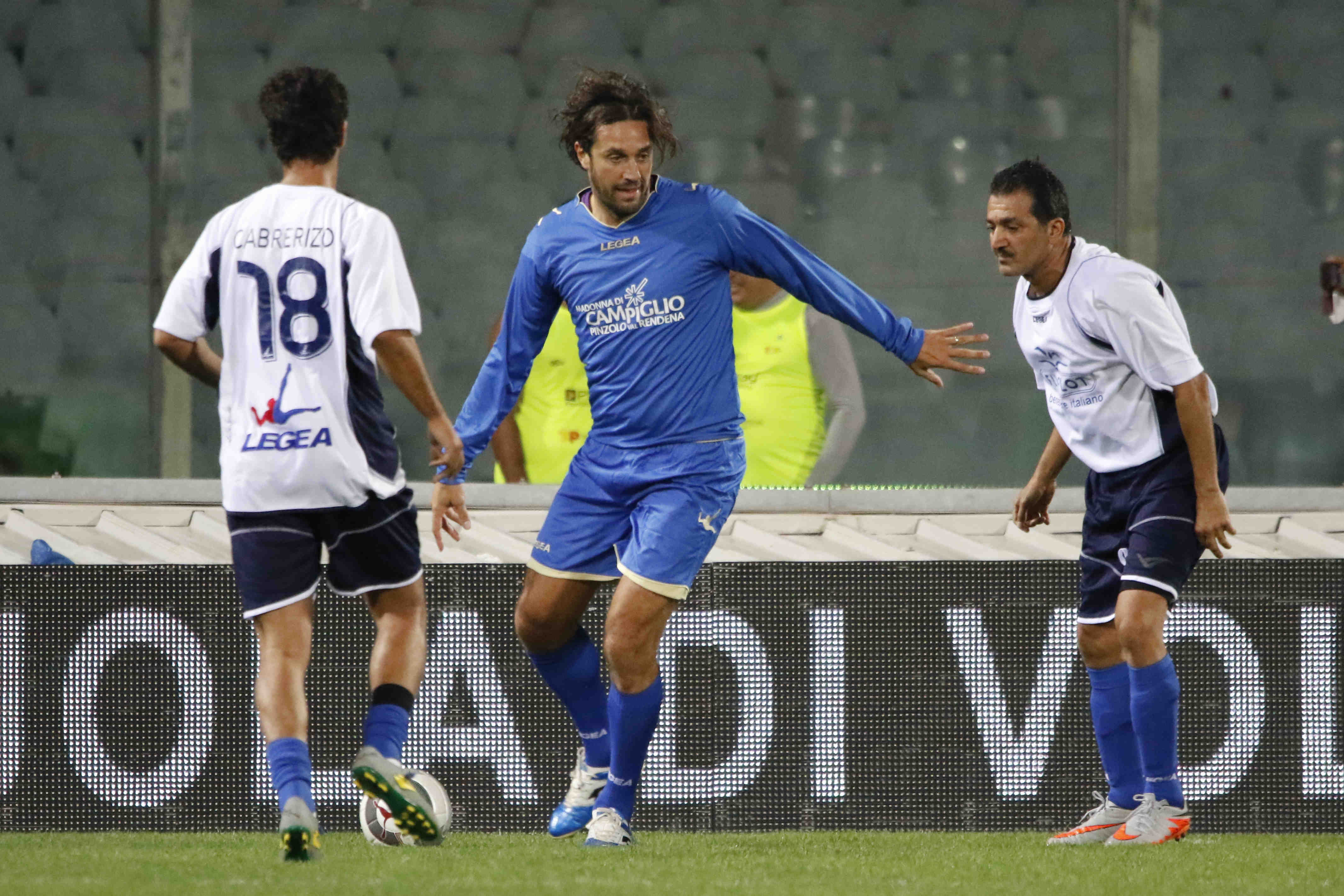 219360 0017 4062127 Firenze, La Partita Mundial, Italia vs Resto del Mondo, nella foto Luca Toni 2016 10 03 © Niccolo Cambi / Massimo Sestini