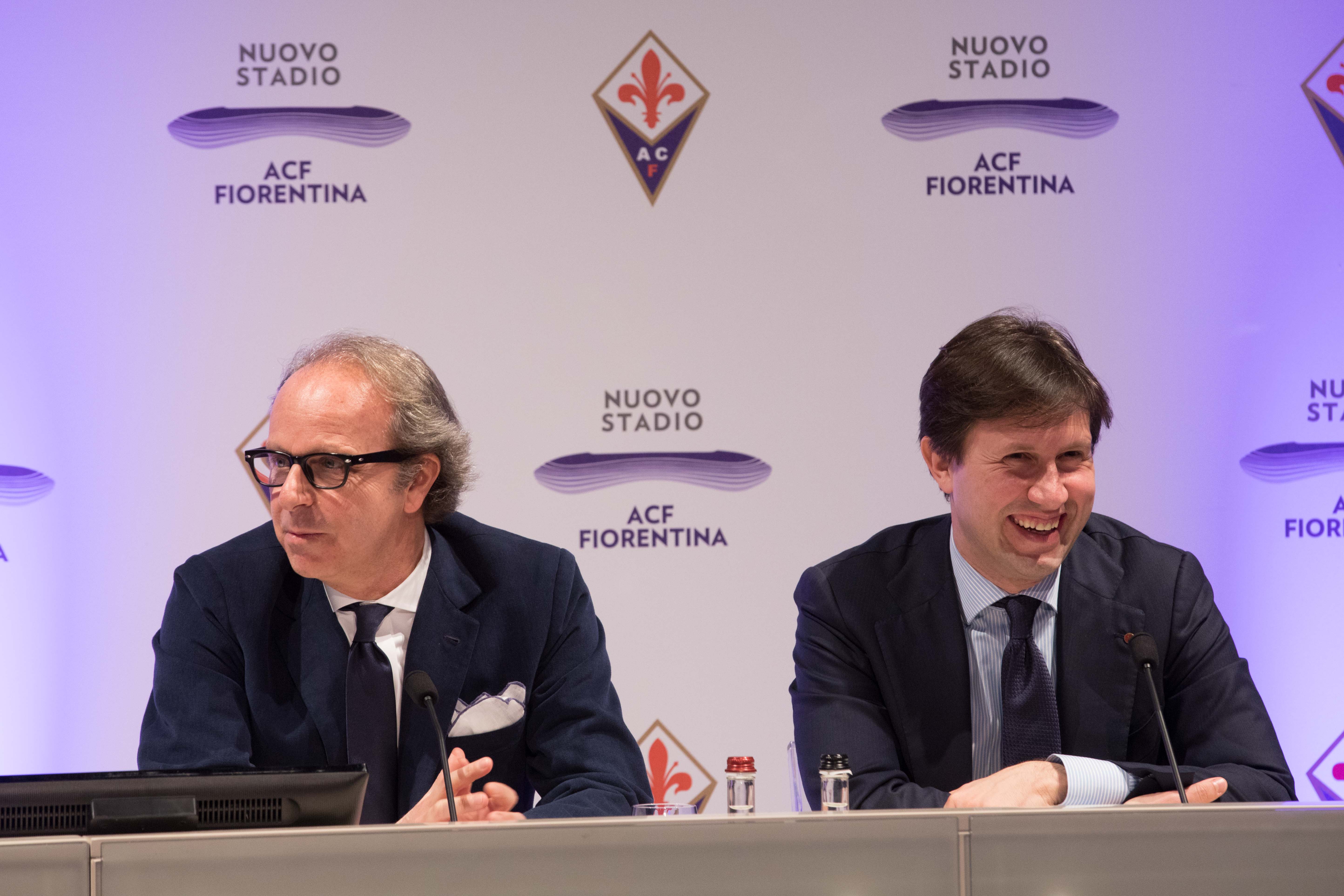 222699 0013 4149320 Firenze, presentazione del nuovo stadio della Fiorentina presso Palazzo Vecchio in Sala d’arme 2017 03 10 © Tommaso Gasperini / Massimo Sestini