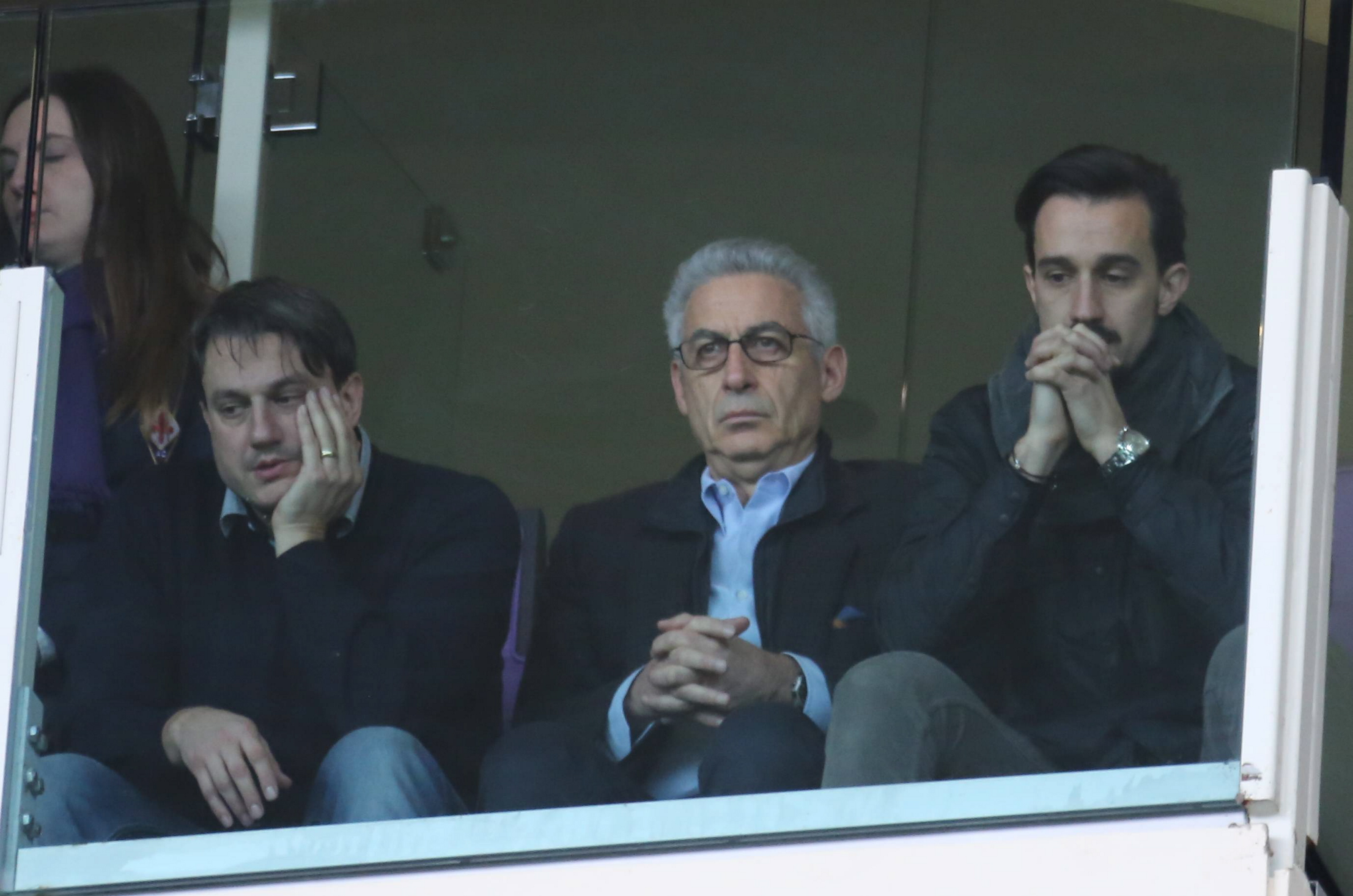 229372 0082 4321842 Firenze 11 Marzo Febbraio  2018  Firenze stadio Artemio Franchi  campionato serie a tim Fiorentina vs Benevento nella foto I FRATELLI ASTORI CON SALICACopyright Massimo Sestini.