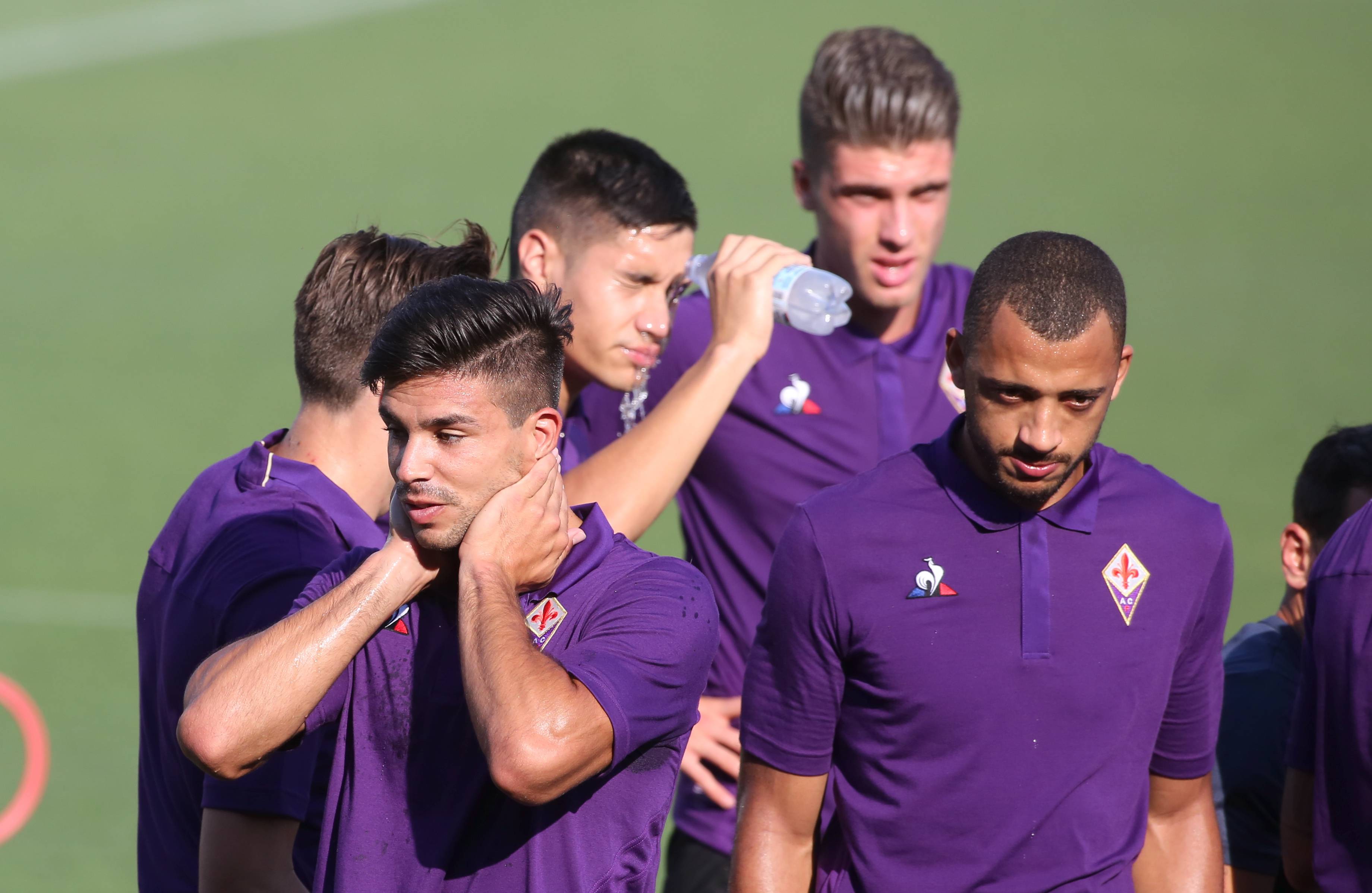 235346 0027 4396931 Firenze 15 Luglio   2018  Firenze stadio Artemio Franchi  allenamento Fiorentina stagione 2018 2019 nella fotoCopyright Massimo Sestini.