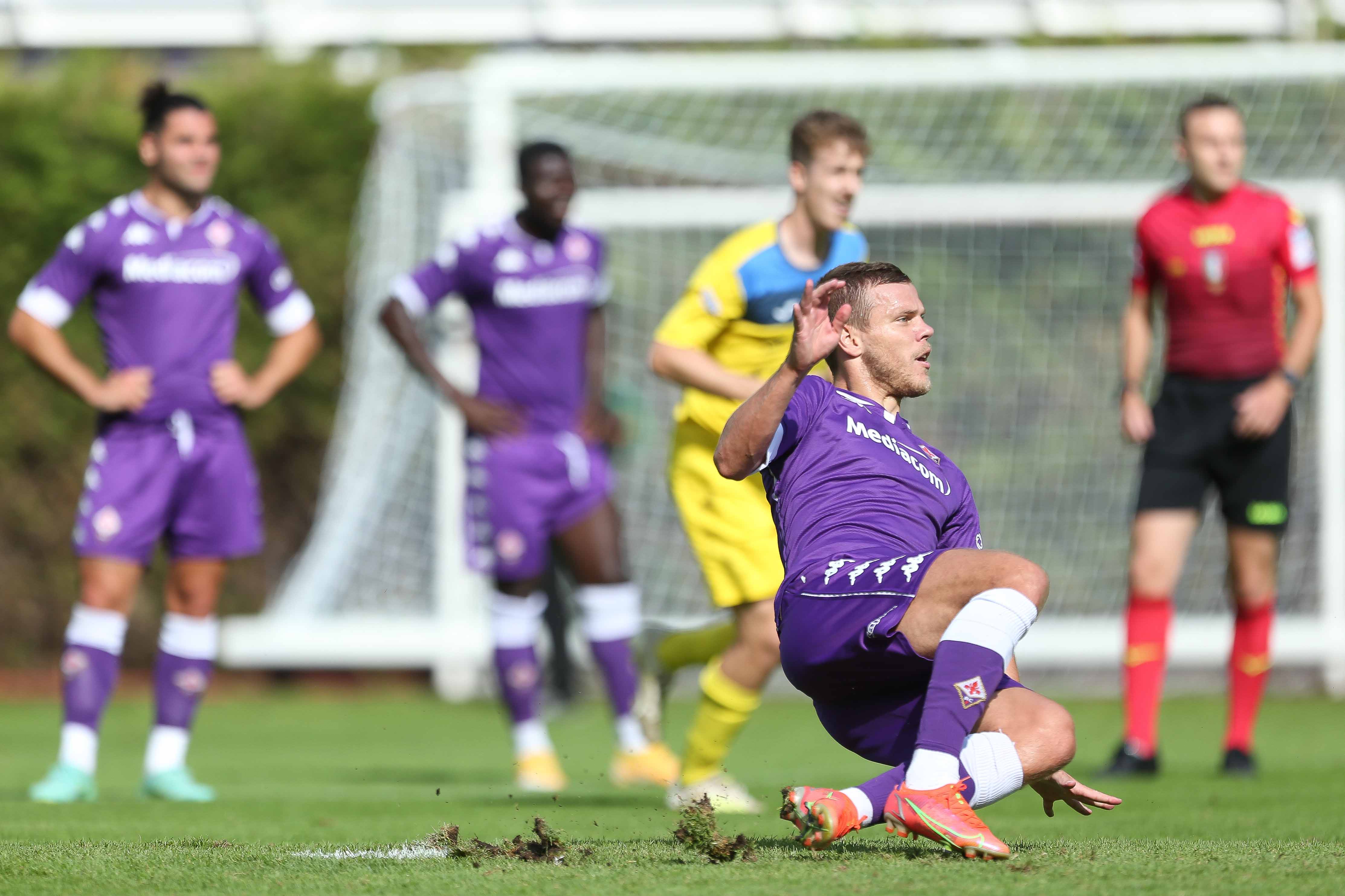 262626 0008 4841058 Moena (TN), ritiro della Fiorentina, partita amichevole, Fiorentina   Us Levico Terme, nella foto Kokorin 2021 07 29 © Niccolò Cambi/Massimo Sestini