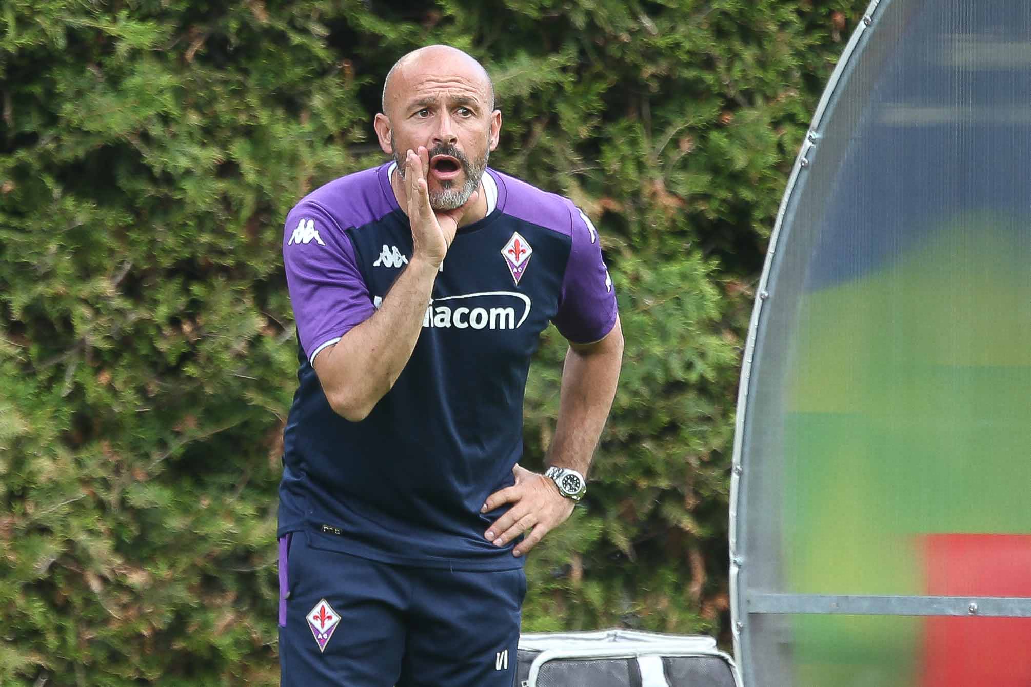 262626 0038 4841144 Moena (TN), ritiro della Fiorentina, partita amichevole, Fiorentina   Us Levico Terme, nella foto l'allenatore Vincenzo Italiano 2021 07 29 © Niccolò Cambi/Massimo Sestini